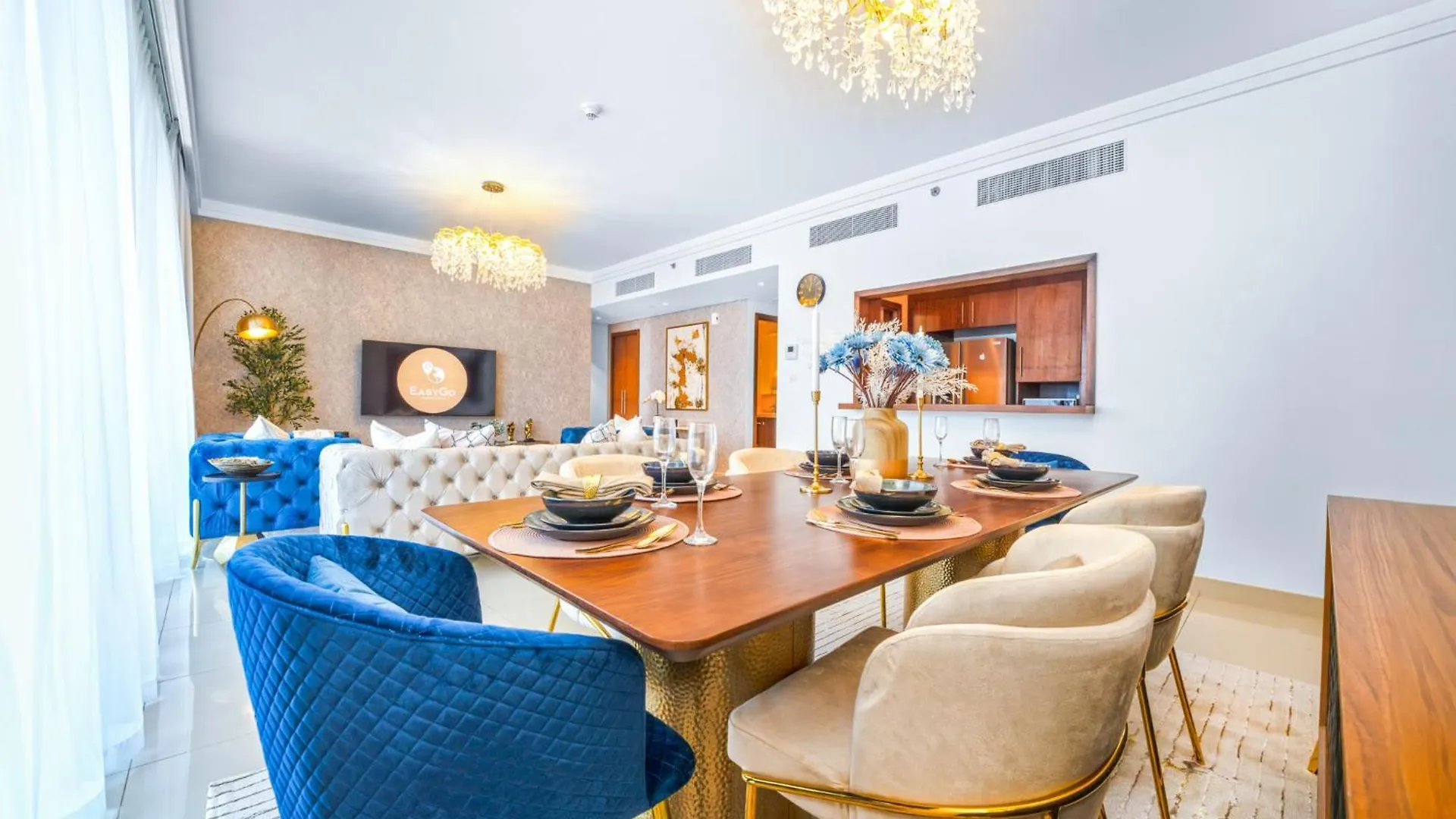 Easygo - Upgraded 2Bdr In Blvd Point With Burj Khalifa View Apartment Dubai