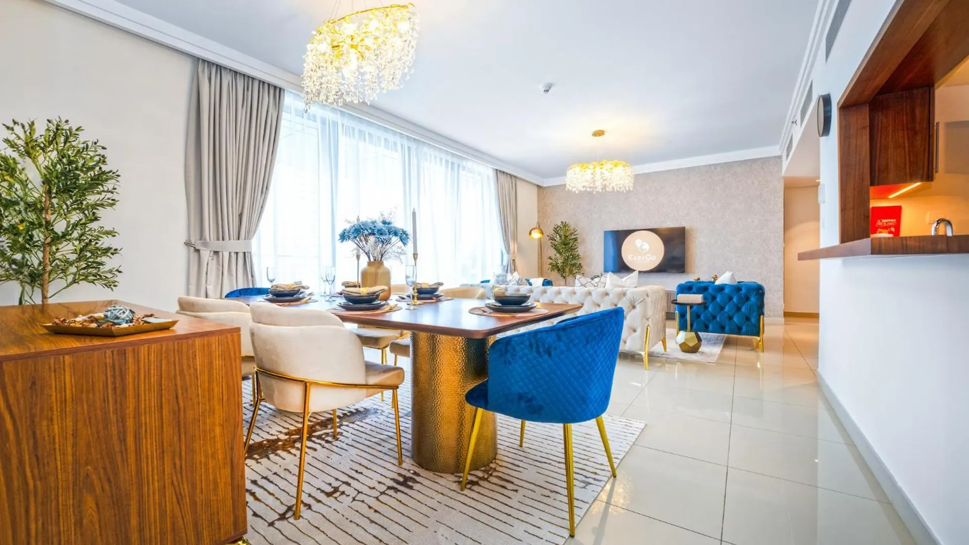 Easygo - Upgraded 2Bdr In Blvd Point With Burj Khalifa View Apartment Dubai 0*,
